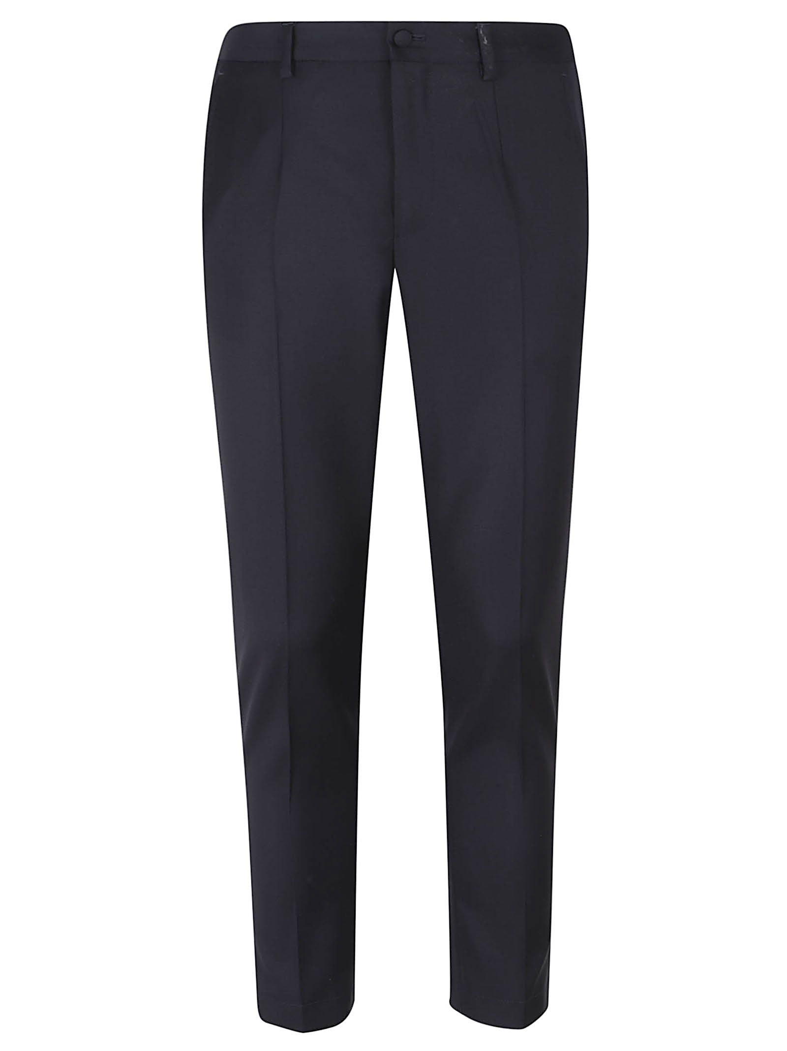 Tailored Blue Wool Trousers