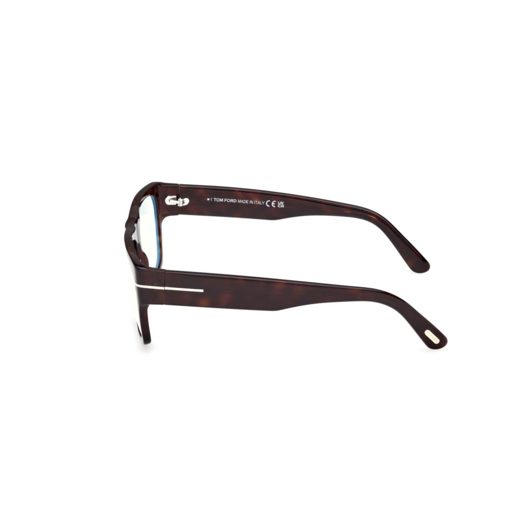 Ft6035-B Tortoiseshell Rectangular Frame Eyeglasses