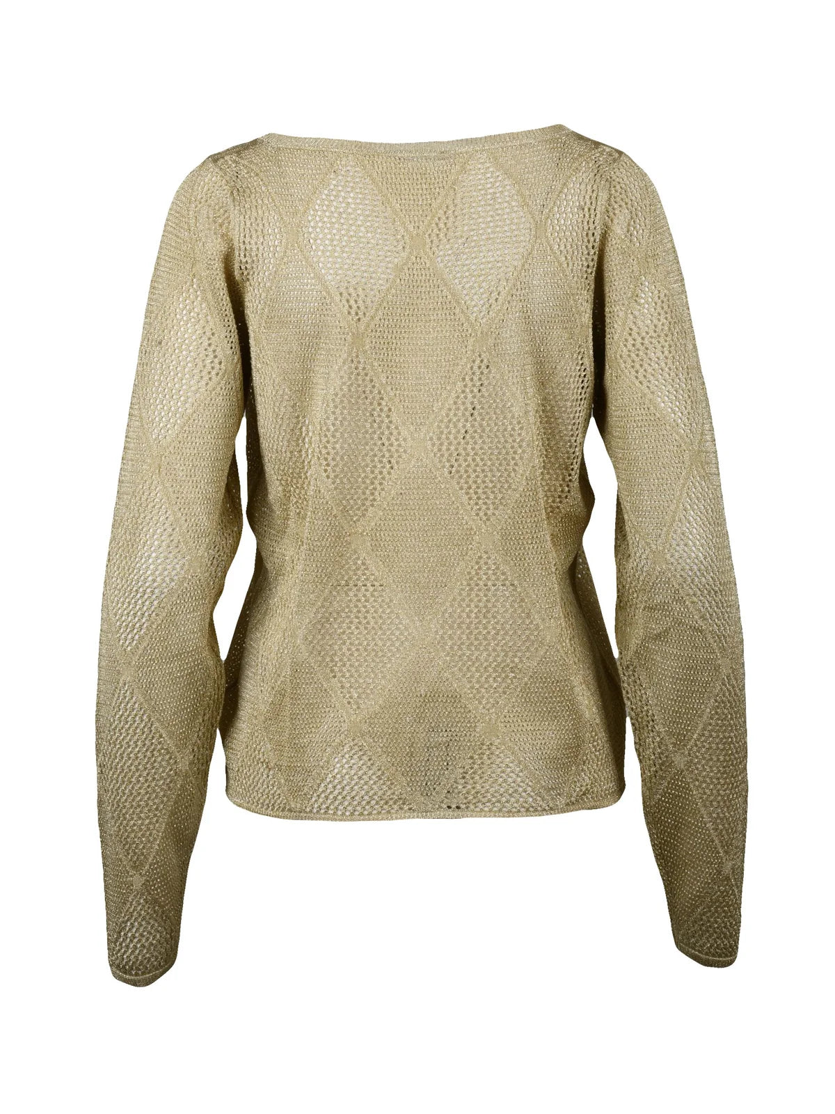 Lamé Sweater - Gold