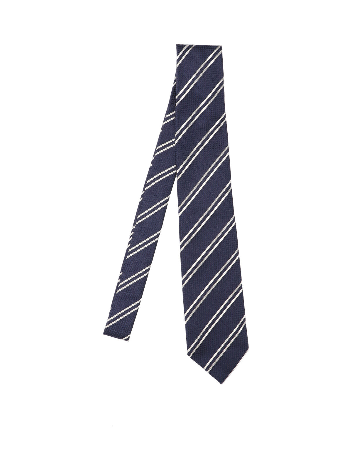 Striped Tie Blue