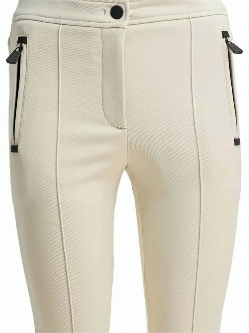 Tailored Slim-Fit Jogging Pants with Zippered Pockets