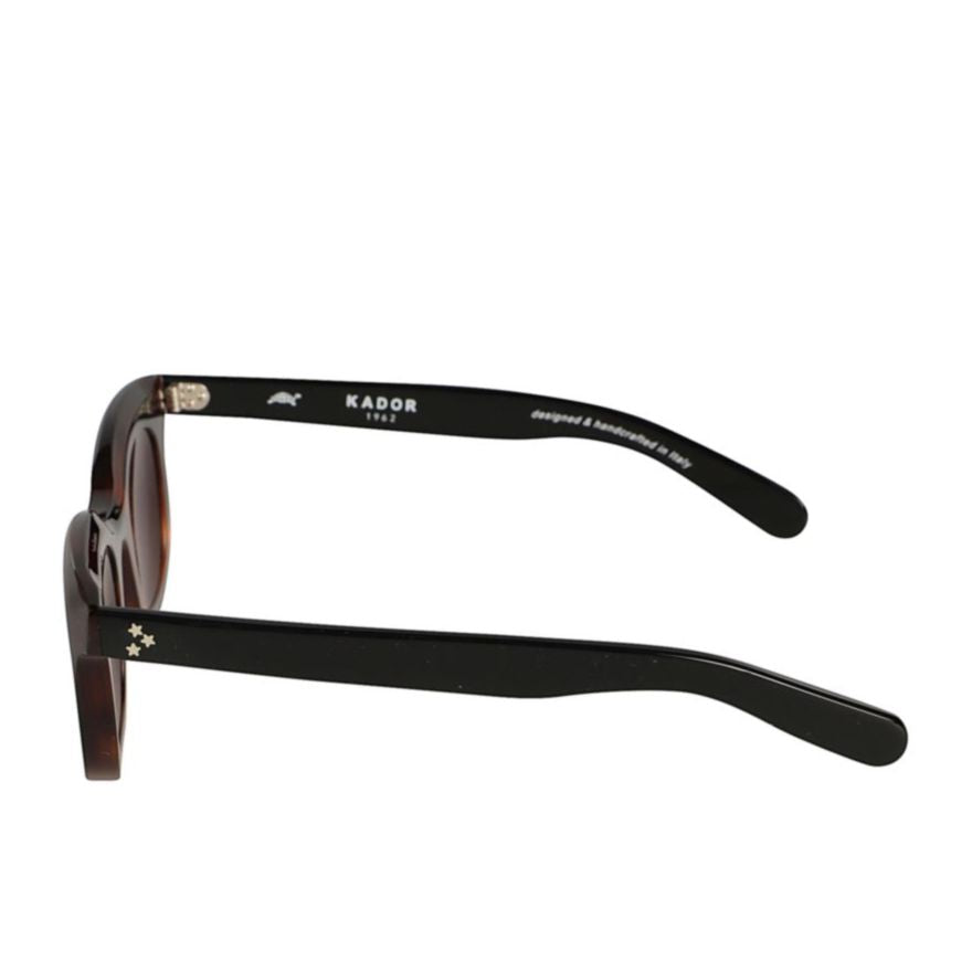 Joy Bold Rectangular Tortoiseshell Sunglasses with Star Accents