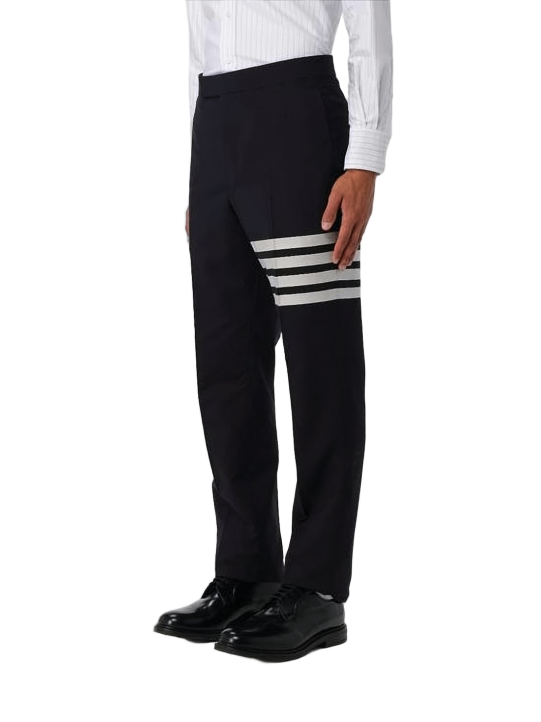 Tailored Straight Leg Suit Pants