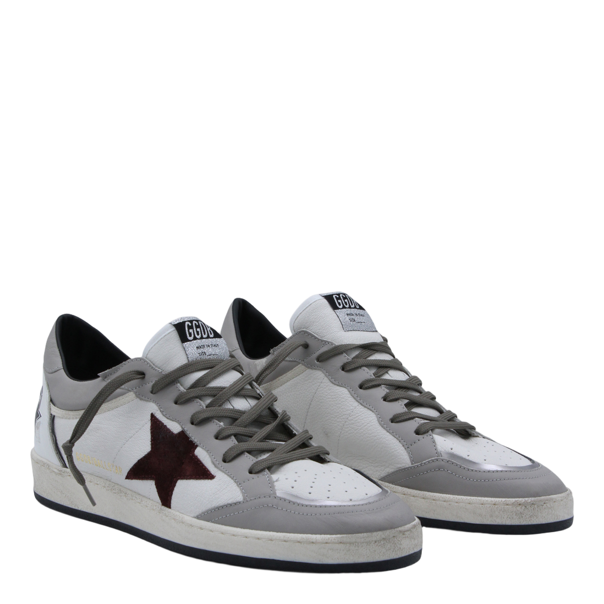 Low-Top Distressed Sneakers