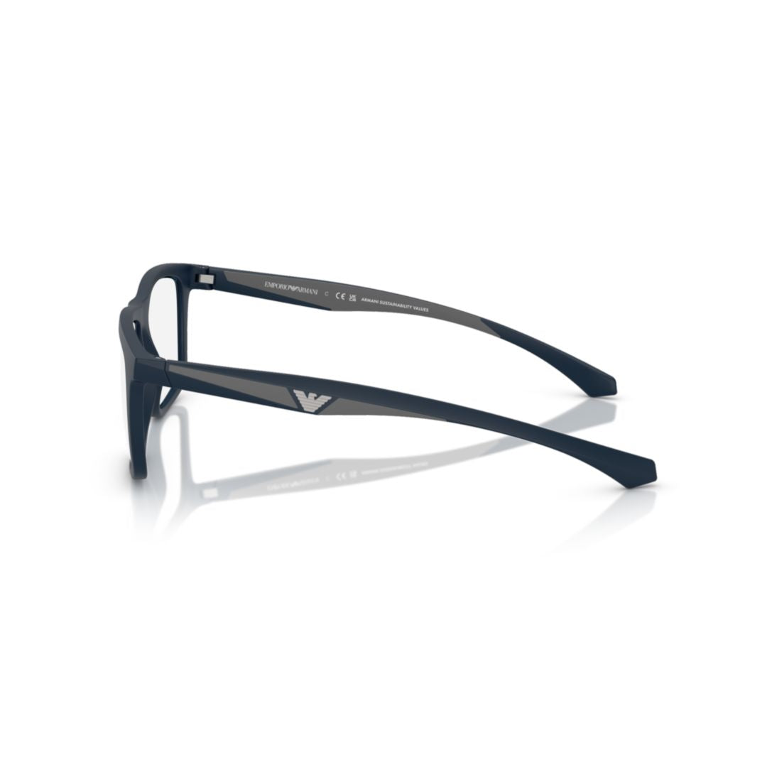 0ea4235 Rectangular Eyeglasses with Matte Black Frame