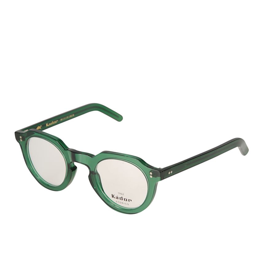 Storiko Translucent Green Acetate Round Frame Sunglasses