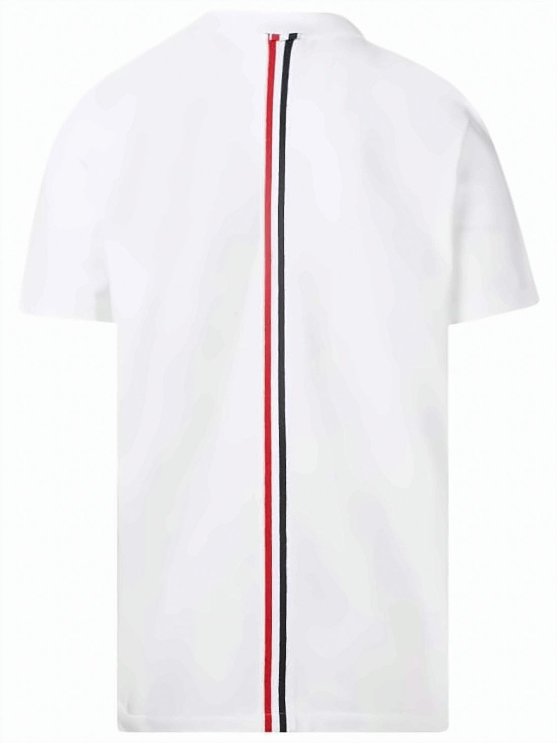 Relaxed-Fit Piqué Polo Shirt with Vertical Stripes