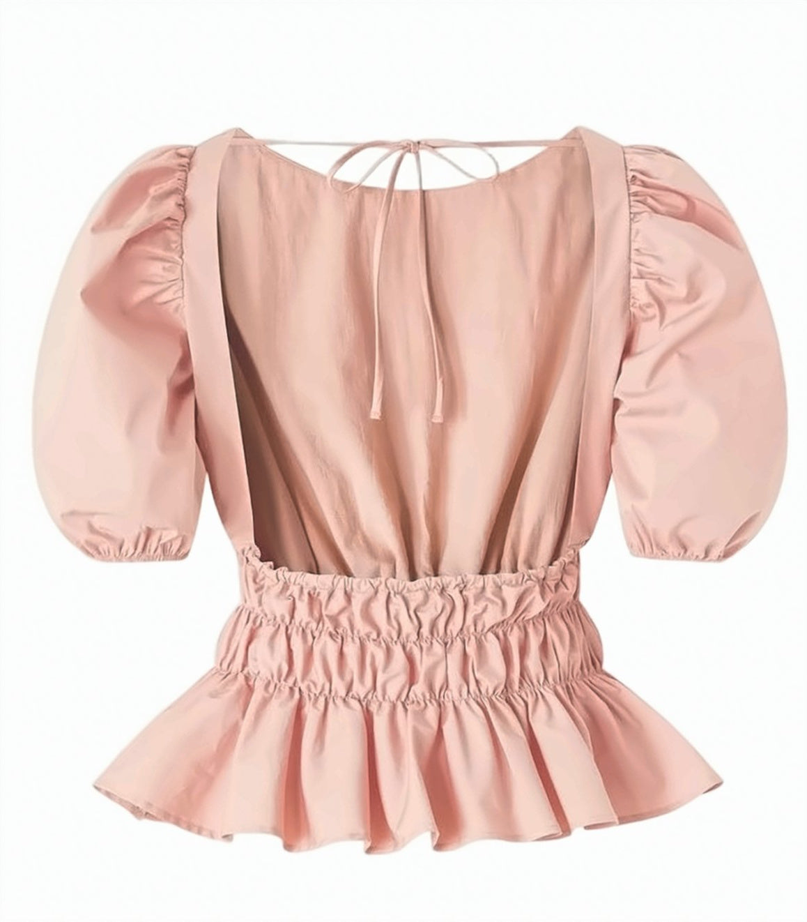 Joandra Cotton Poplin Crop Top