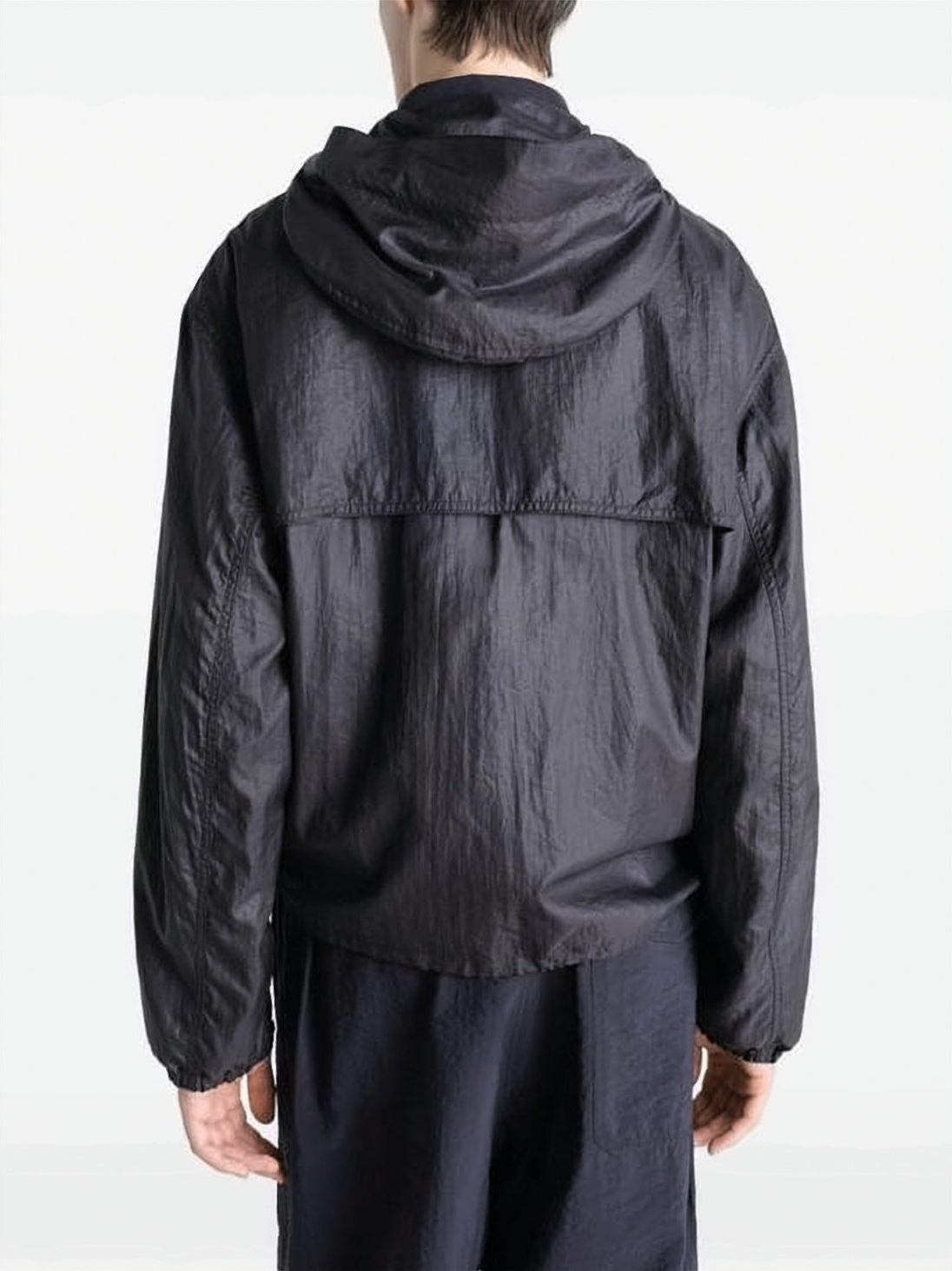 Lightweight Boxy Black Jacket