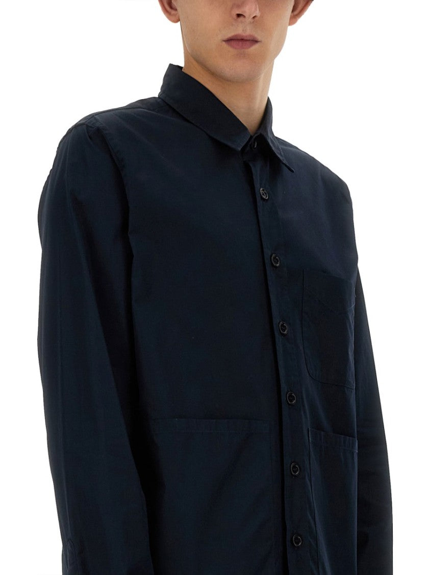 Structured Button-Up Shirt