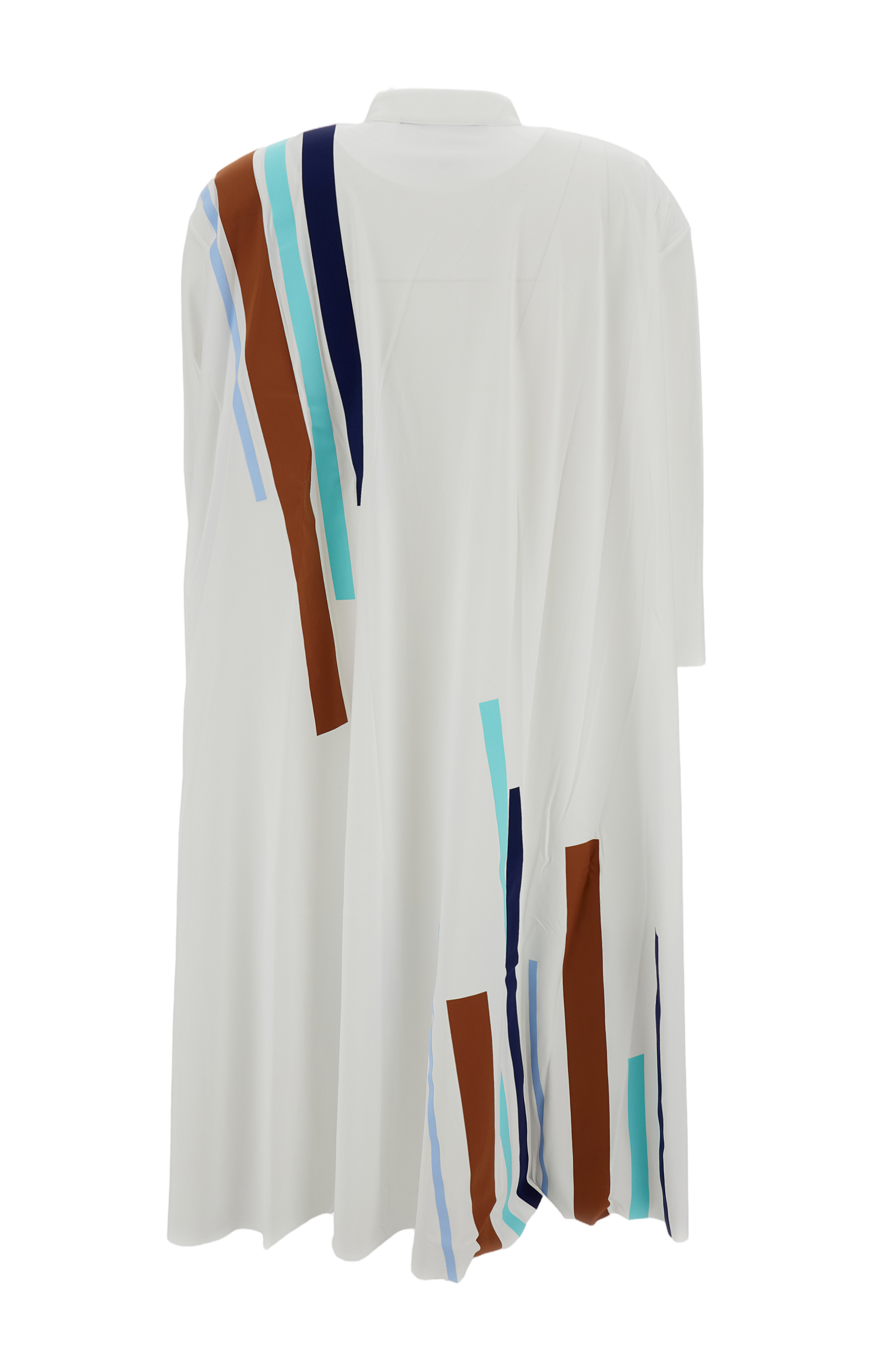 White Dress with Timeless Silhouette