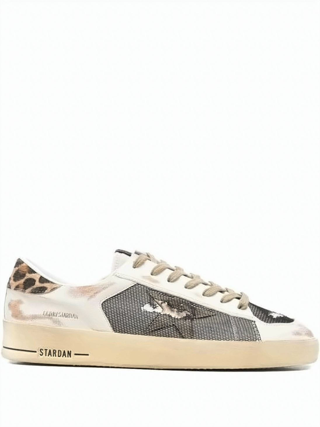 Distressed Low-Top Sneakers
