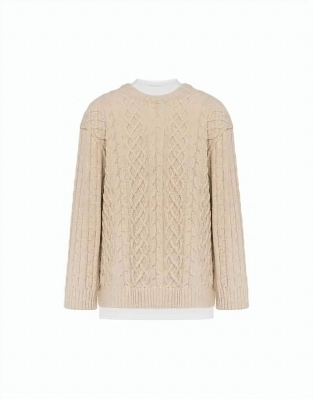 Cable Knit Sweater in Soft Wool