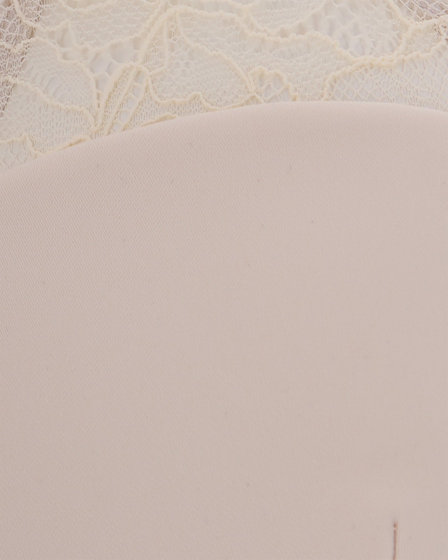 Warm Ivory Lace Corset