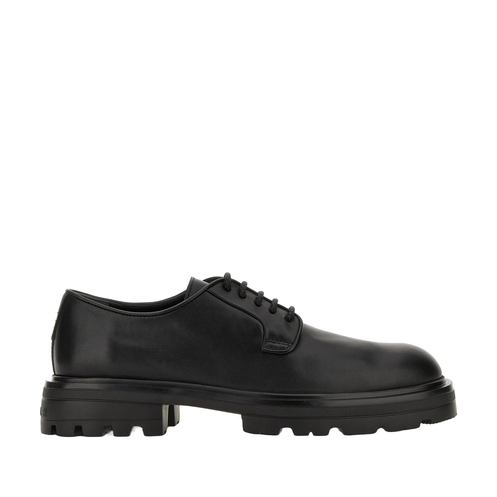 Polished Leather Derby Shoes