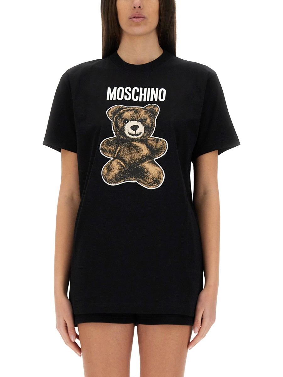 Playful Teddy Bear Graphic T-Shirt