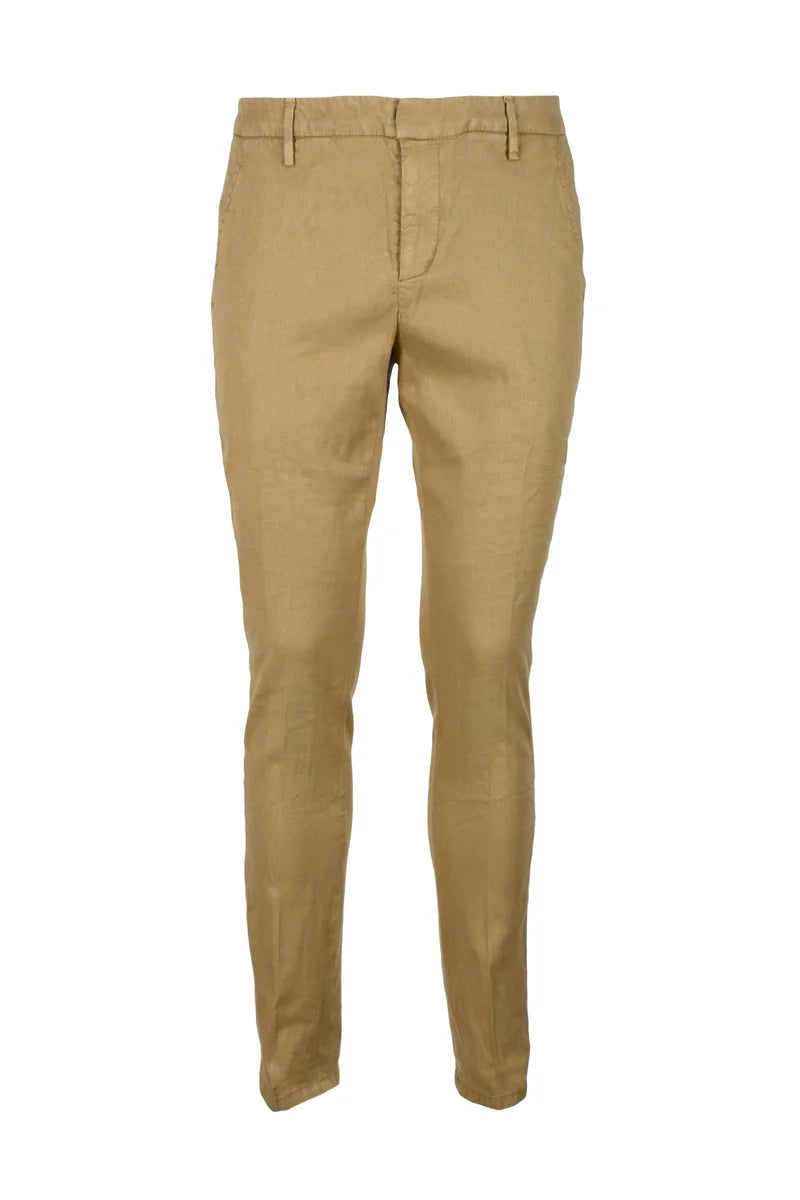 Gaubert Trousers Beige Linen Lyocell