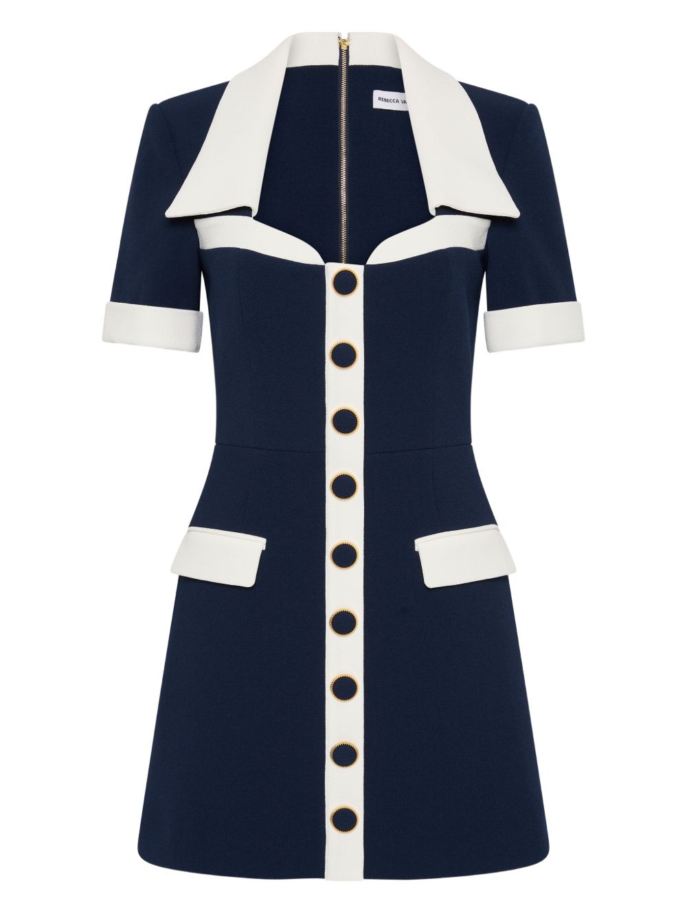 A-line Mini Dress with Sweetheart Neckline