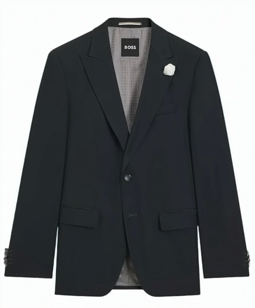 H Huge Peak Lapel Jacket