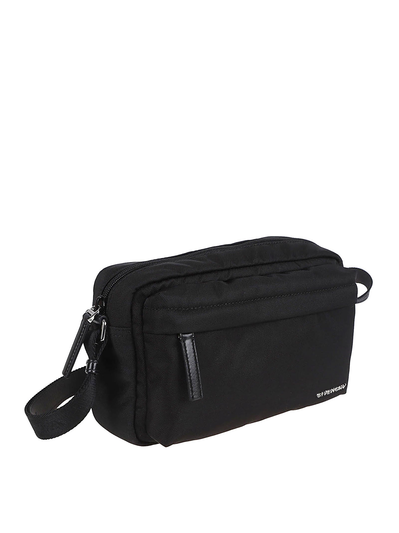 Rectangular Black Nylon Bag