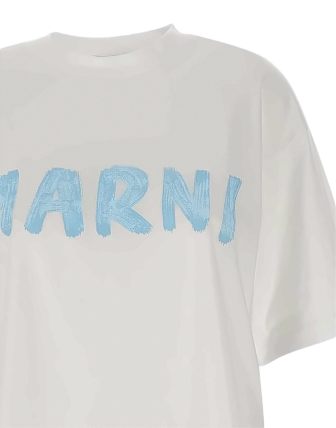Textured Graphic Print Short-Sleeved T-Shirt