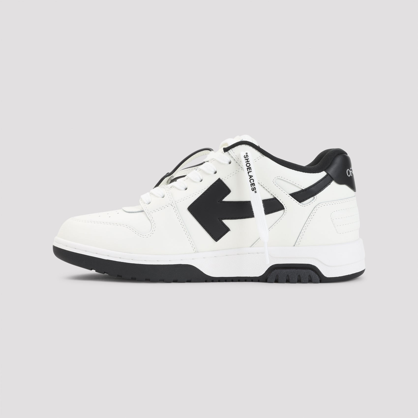 Chunky White Leather Sneakers