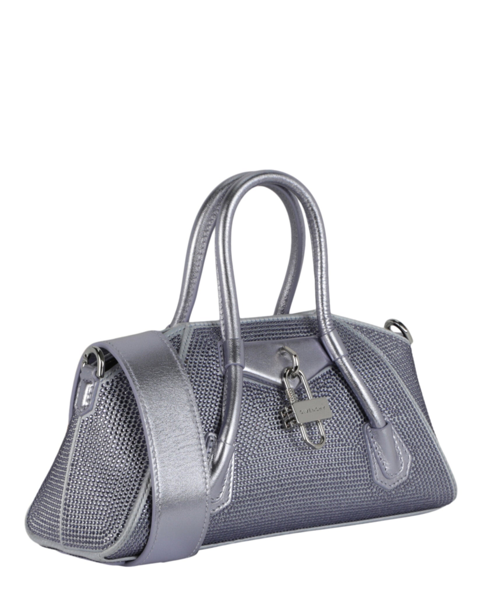 Mini Antigona Stretch Top Handle Bag In Satin