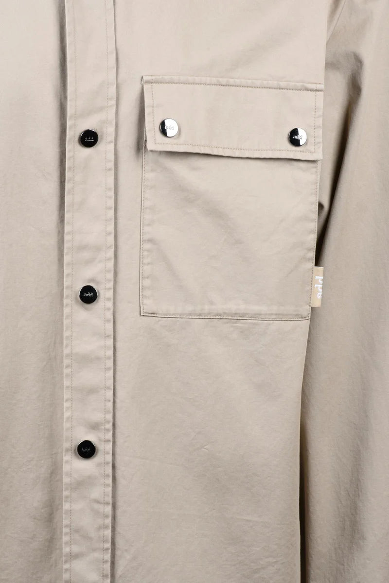 Straight Shirt - Beige