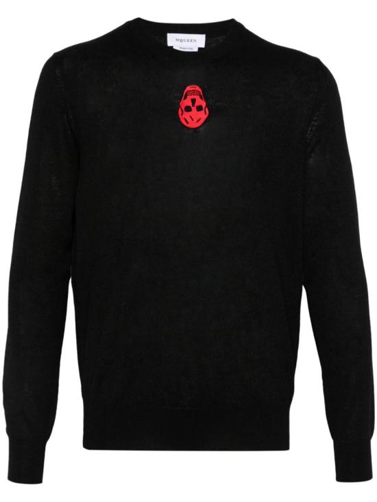 Long-Sleeve Knit Top with Ribbed Cuffs