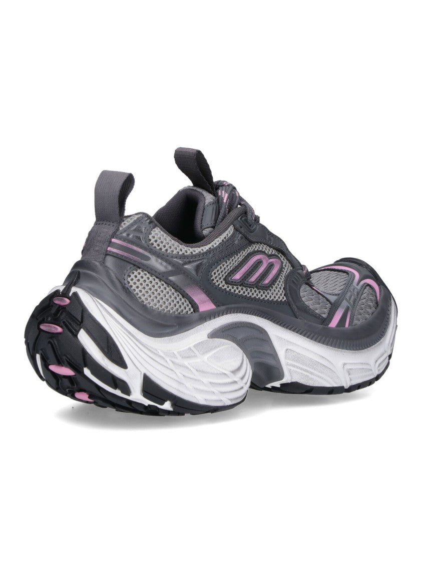 "6Xl" Sneakers – Grey/Pink