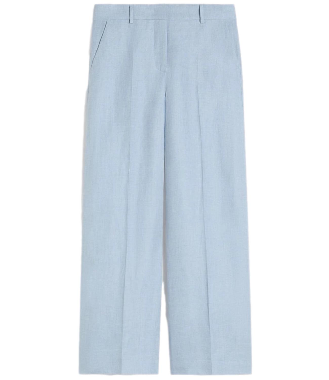Light Blue Wkdmalizia Wool Trousers