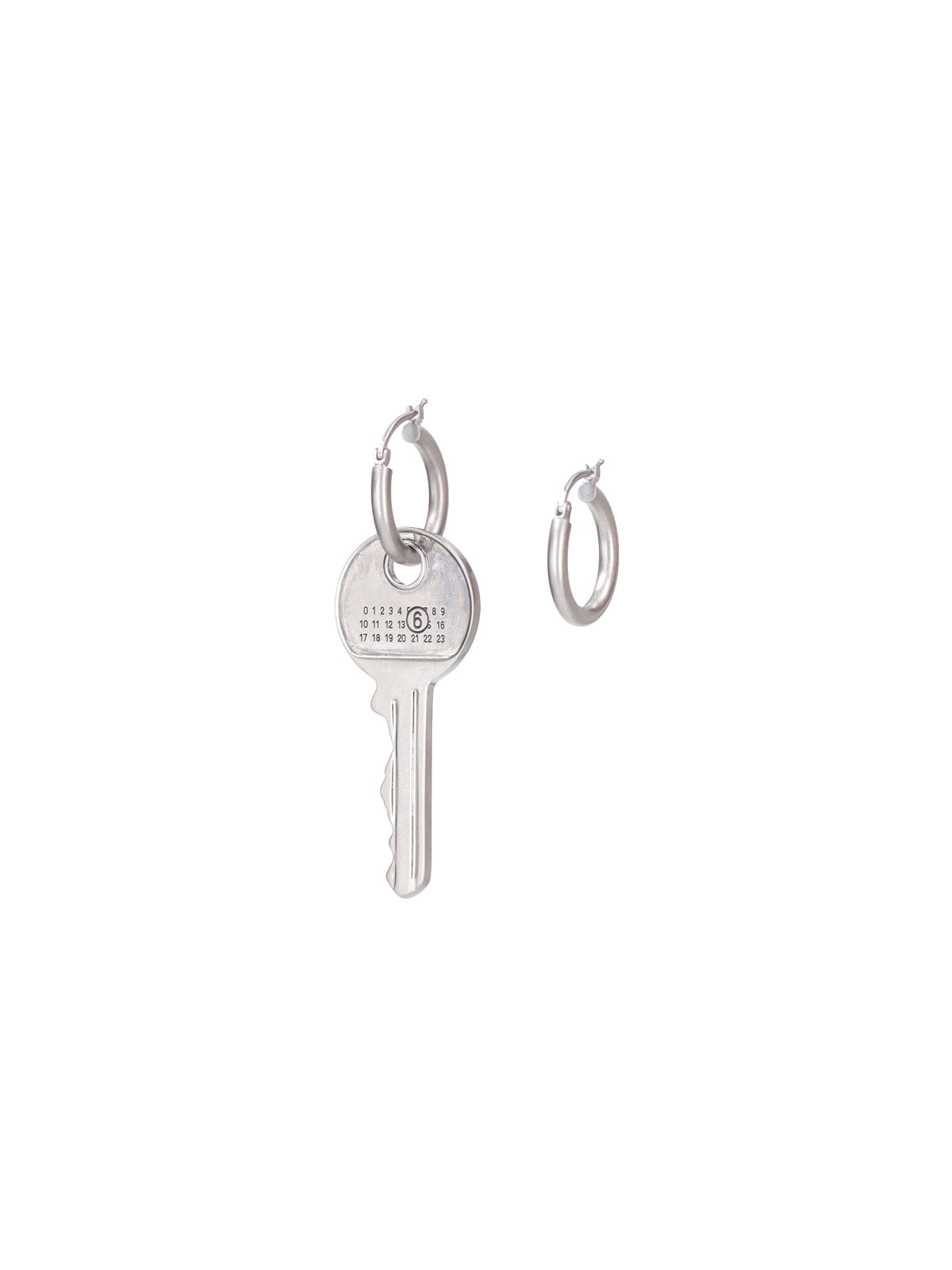 Polished Silver Earrings with Minimalist Design