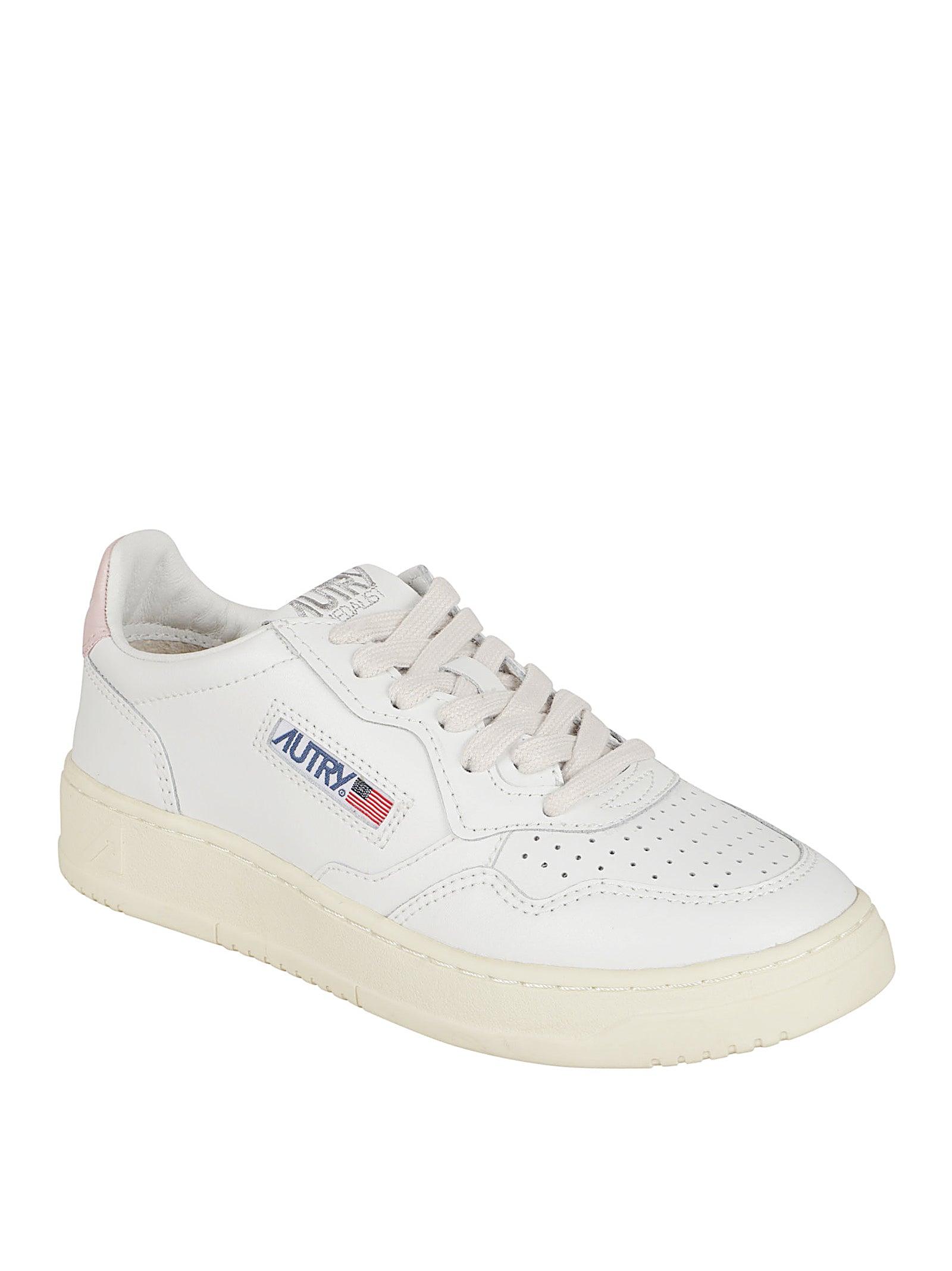 Medalist Low-Top Sneakers with Perforated Detailing and Padded Tongue