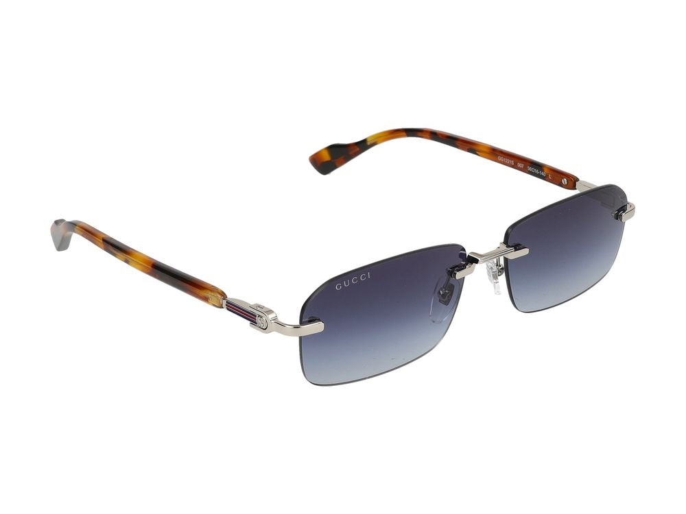 Sunglasses Gucci GG1221S 007 silver havana blue 56/16/140