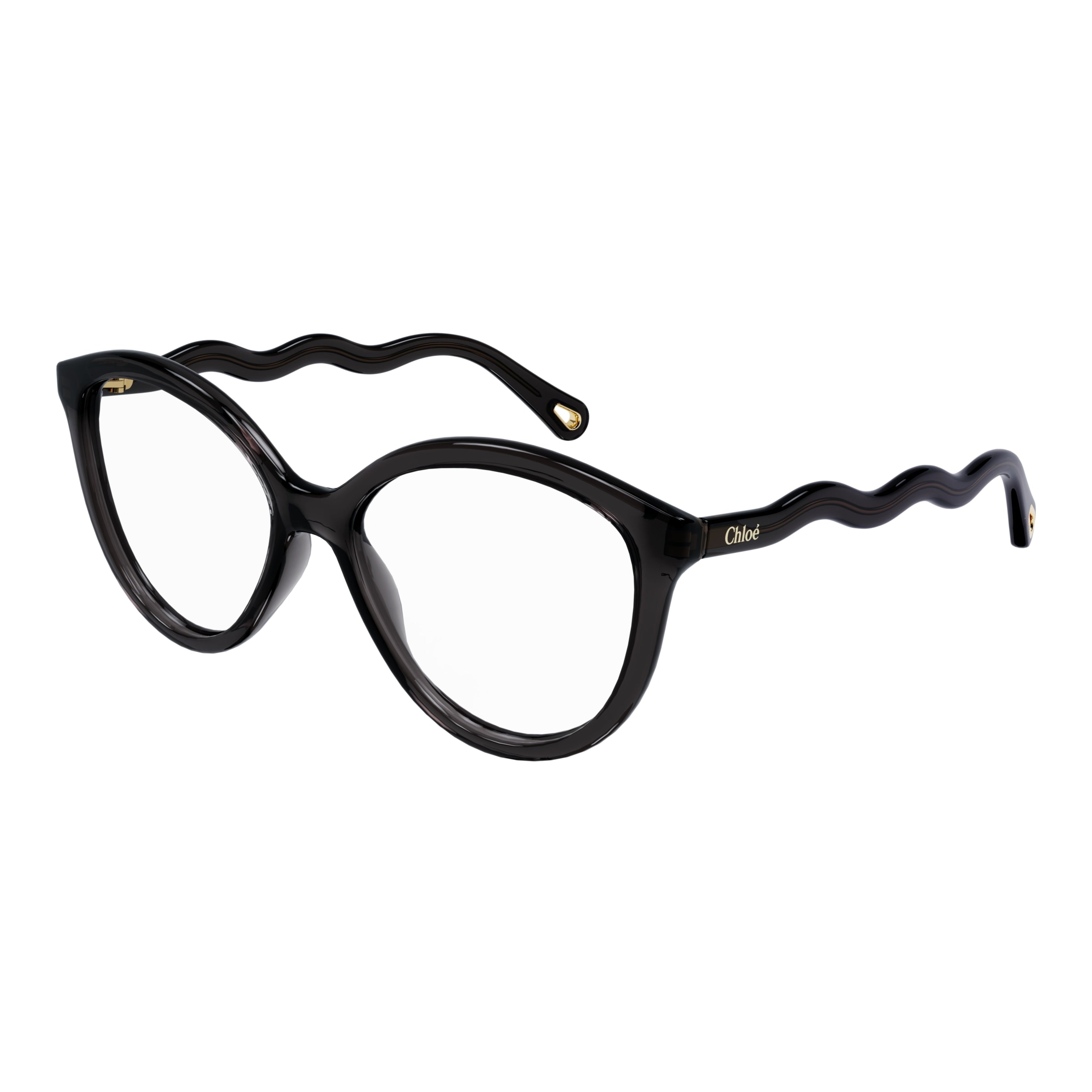 Ch0089o Rounded Black Bio Acetate Eyeglasses
