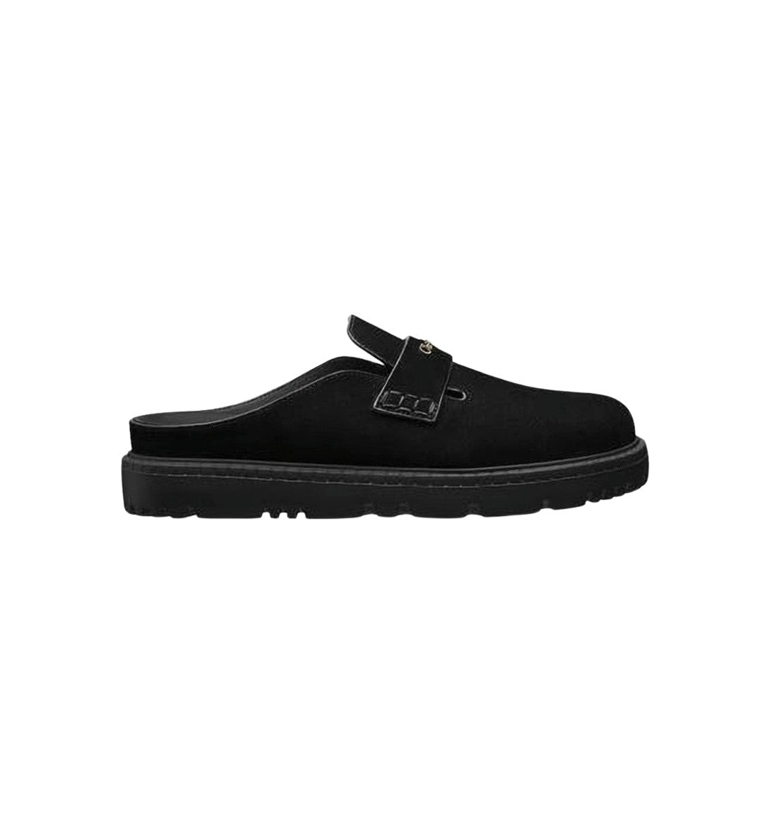 Calf Leather Mule With Open Back