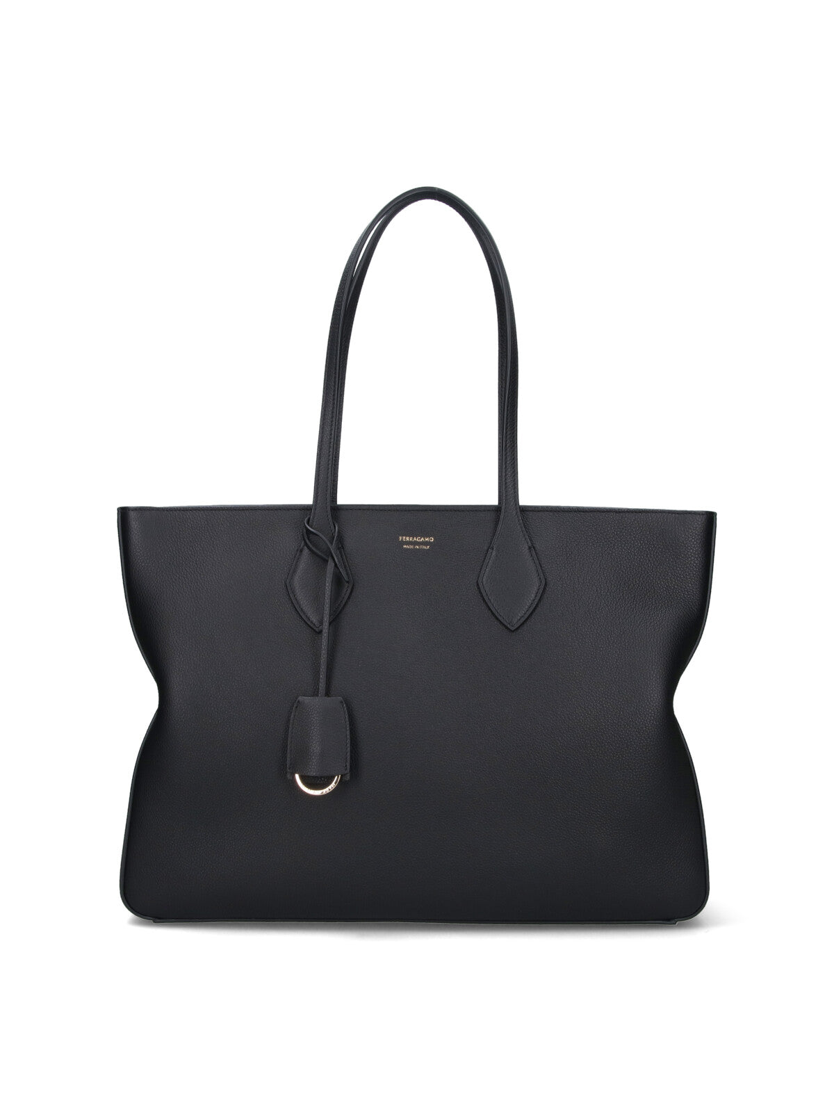 Large Smooth Leather Tote Bag