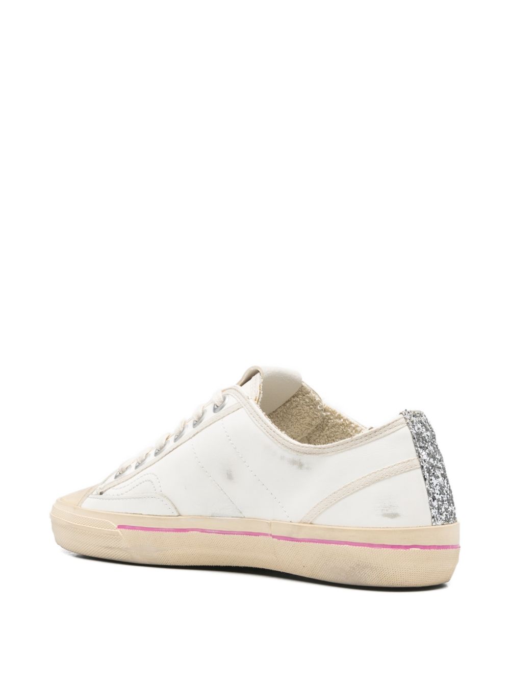 Low-Top Silk and Nylon Sneakers