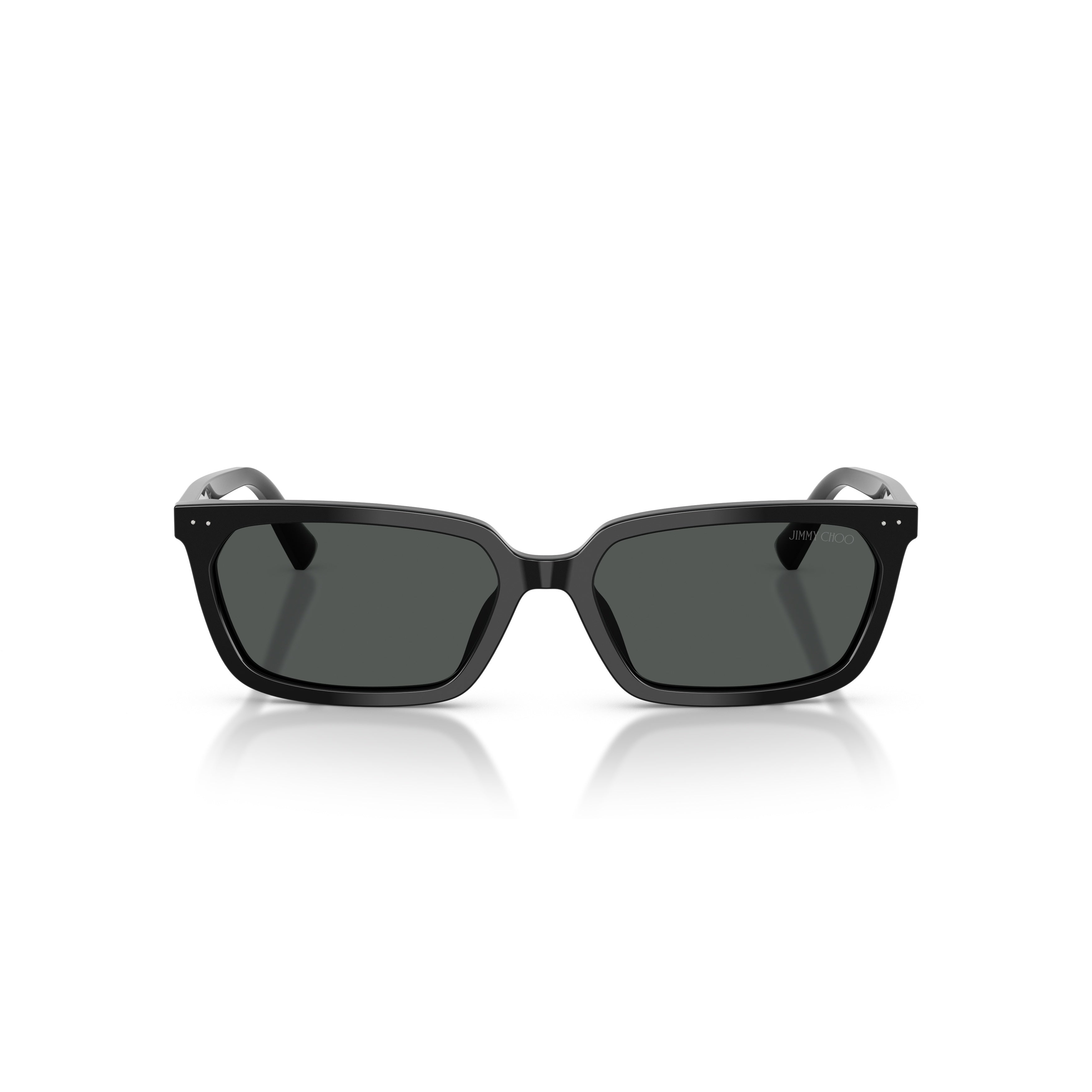 0jc5050u Bold Rectangular Acetate Sunglasses