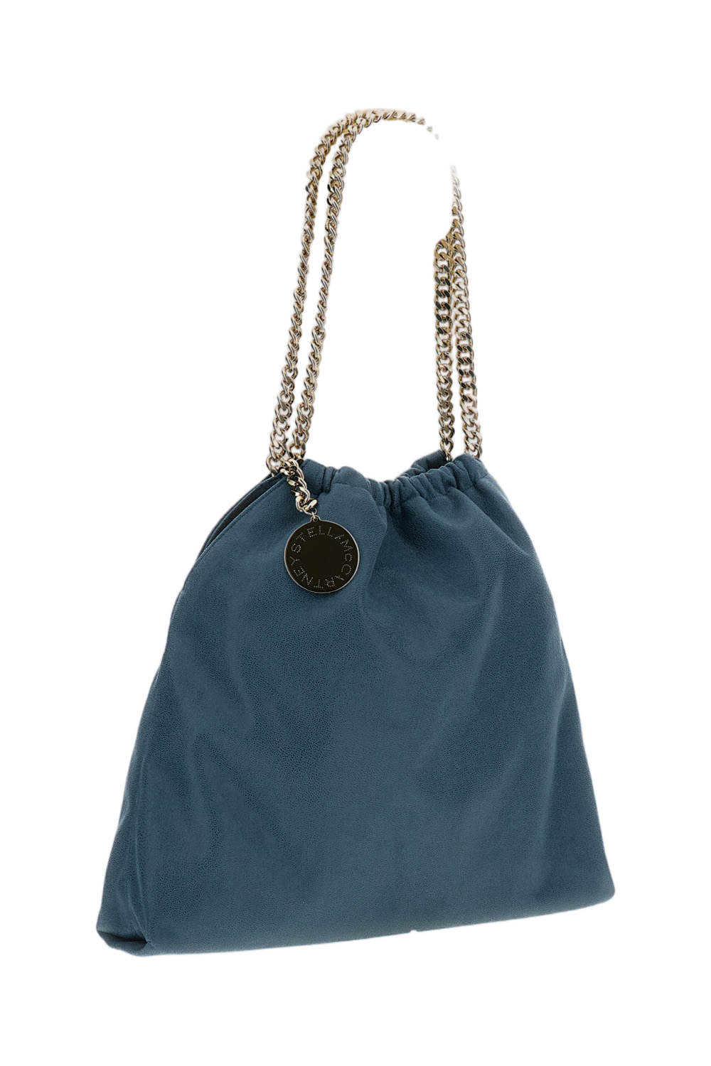 Medium Falabella Drawstring Suede Bag