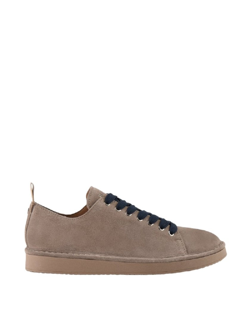 Sneakers with Leather and Microfibre Lining