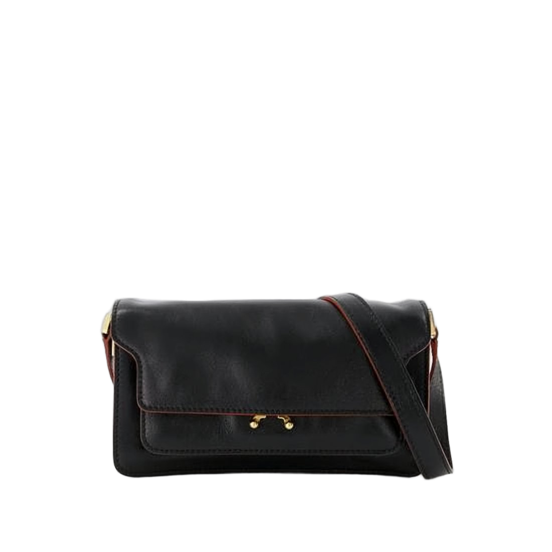 Rectangular Leather Crossbody Bag