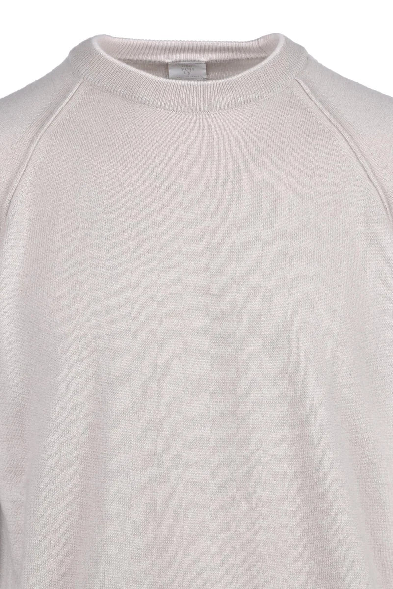 Cashmere Crewneck Pullover - Beige