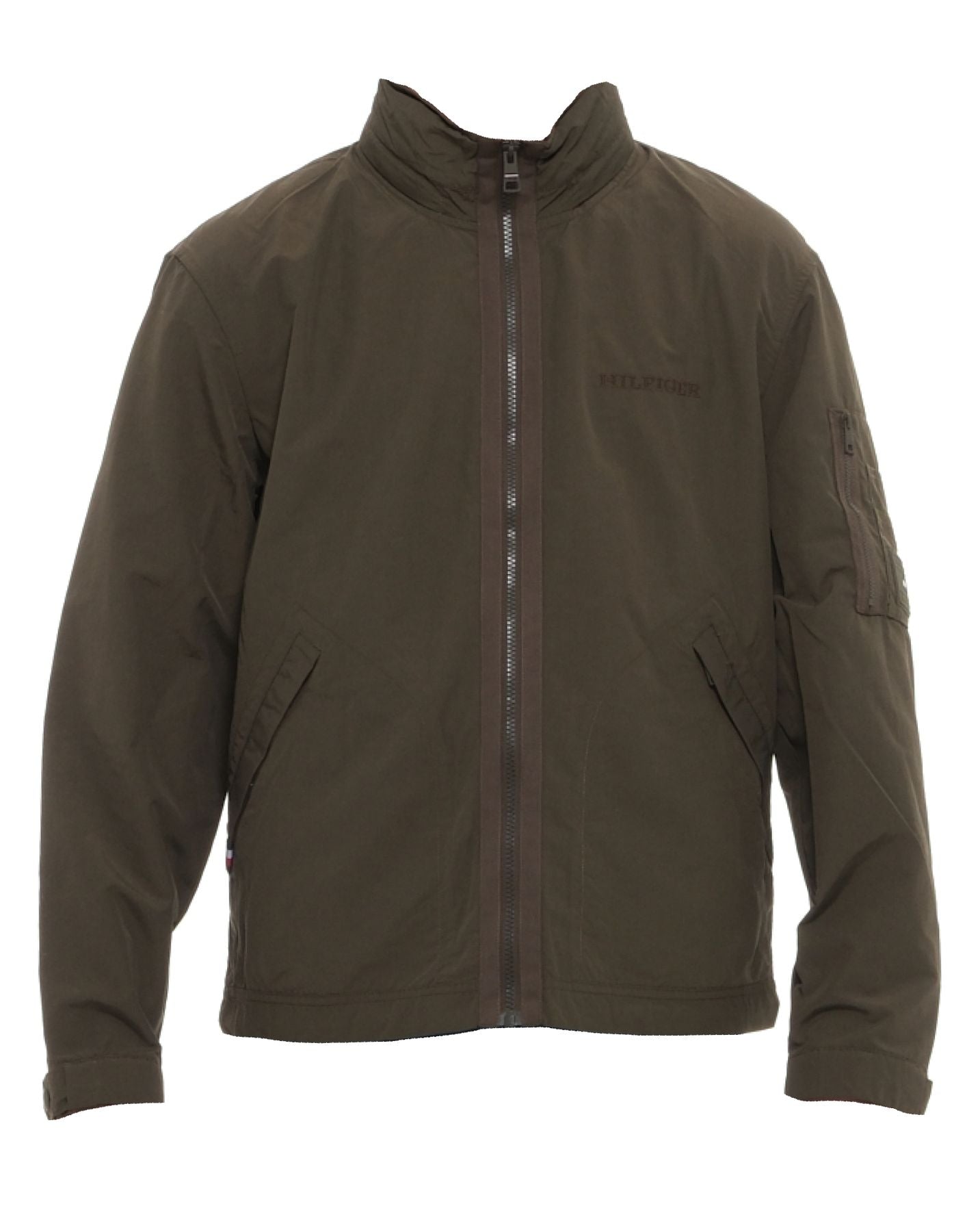 Water-Resistant Folding Jacket With Functional Design