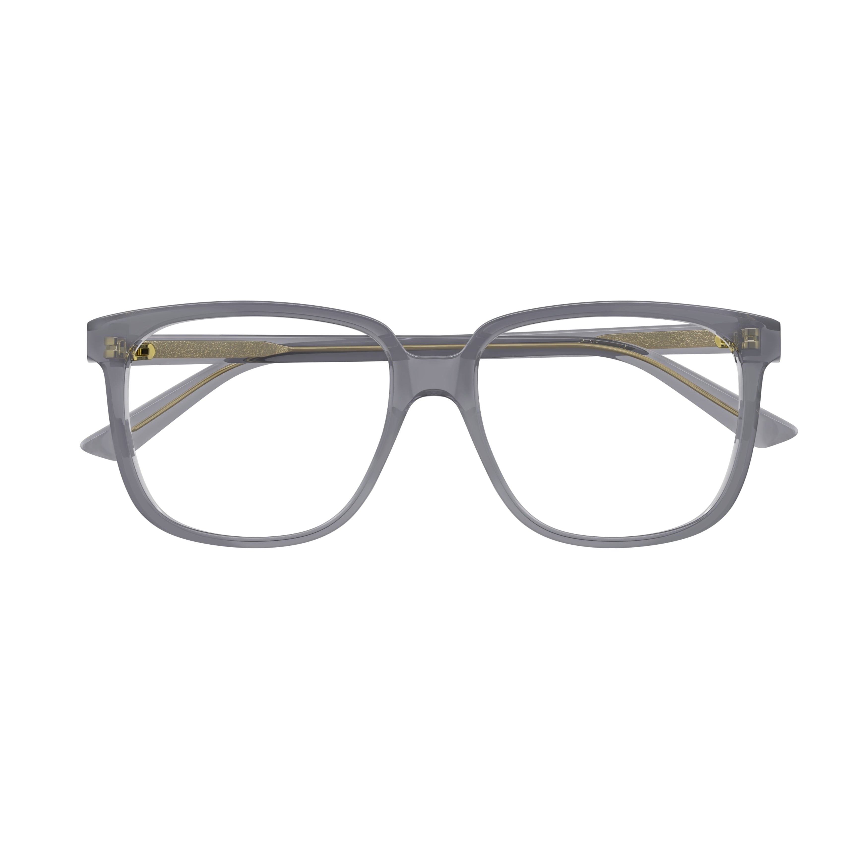 Bv1315o Translucent Grey Square Frame Eyeglasses