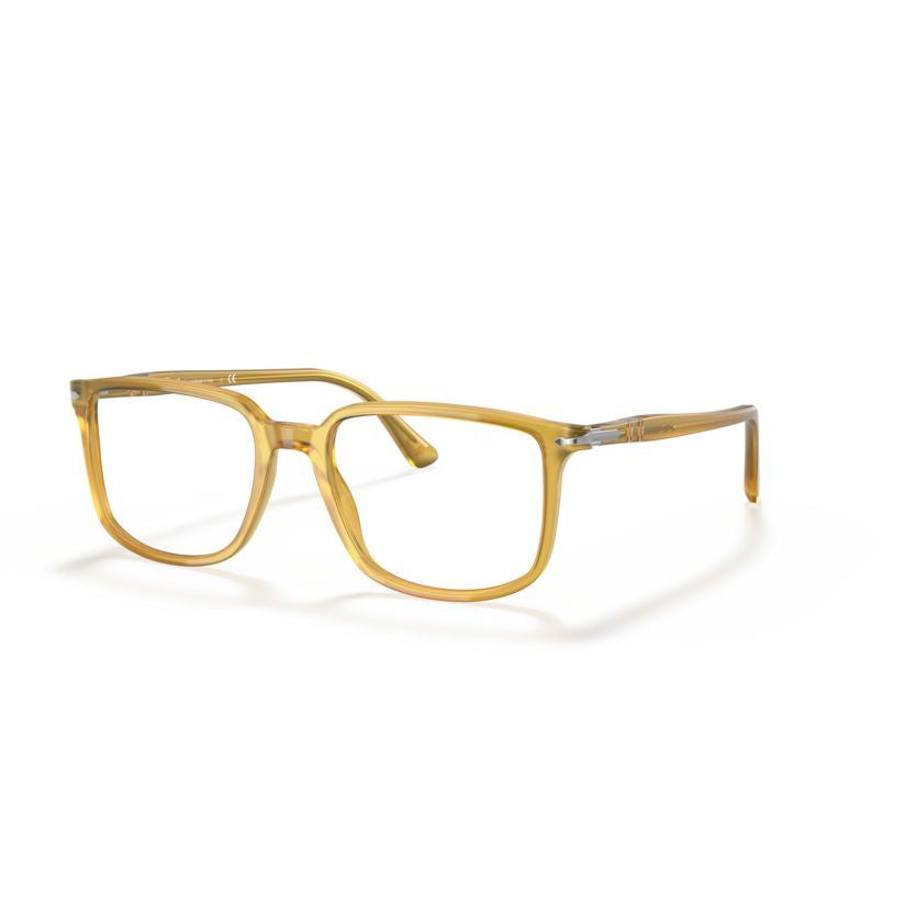 3275v Vista Translucent Amber Acetate Rectangular Eyeglasses