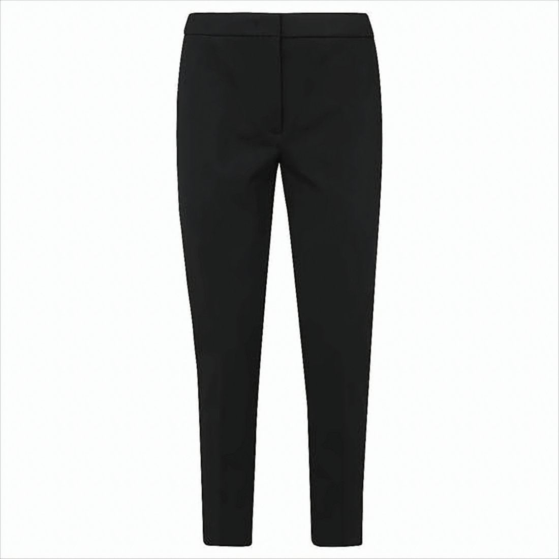 Slim Tapered Tailored Suit Pants With Smooth Waistband