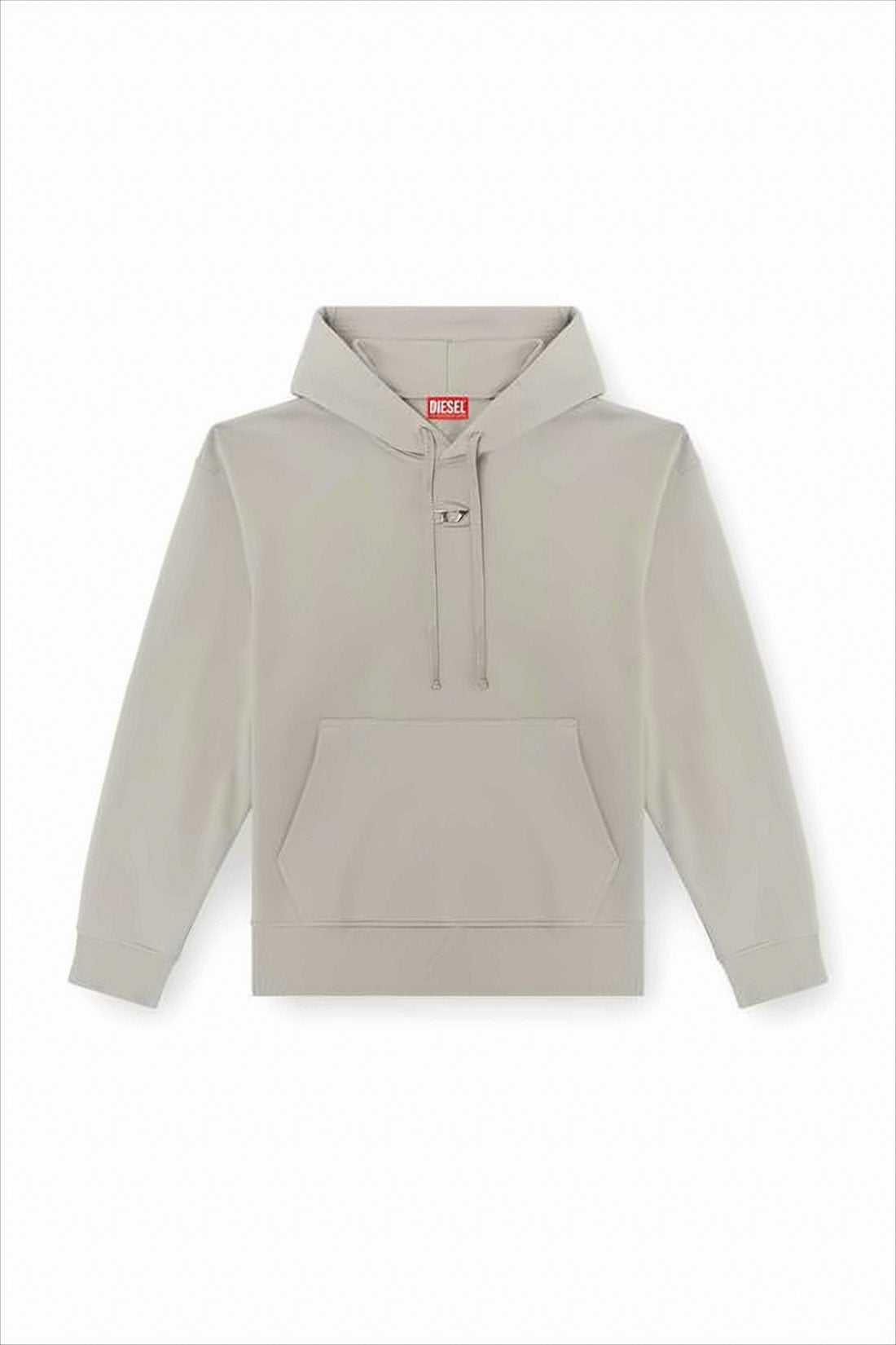 Relaxed Fit Cropped Hoodie with Adjustable Drawstrings