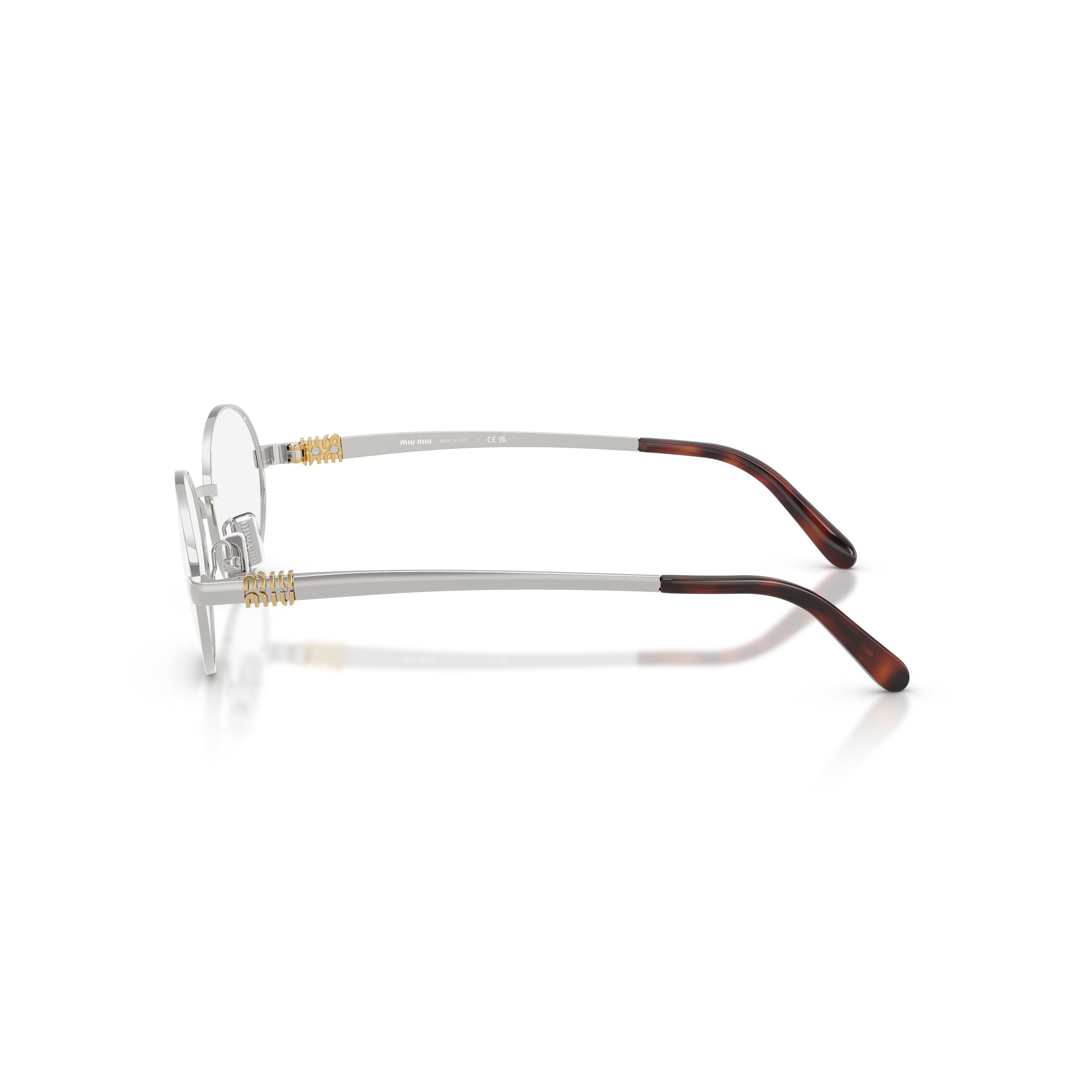 0mu 50zv Oval Metal Sunglasses