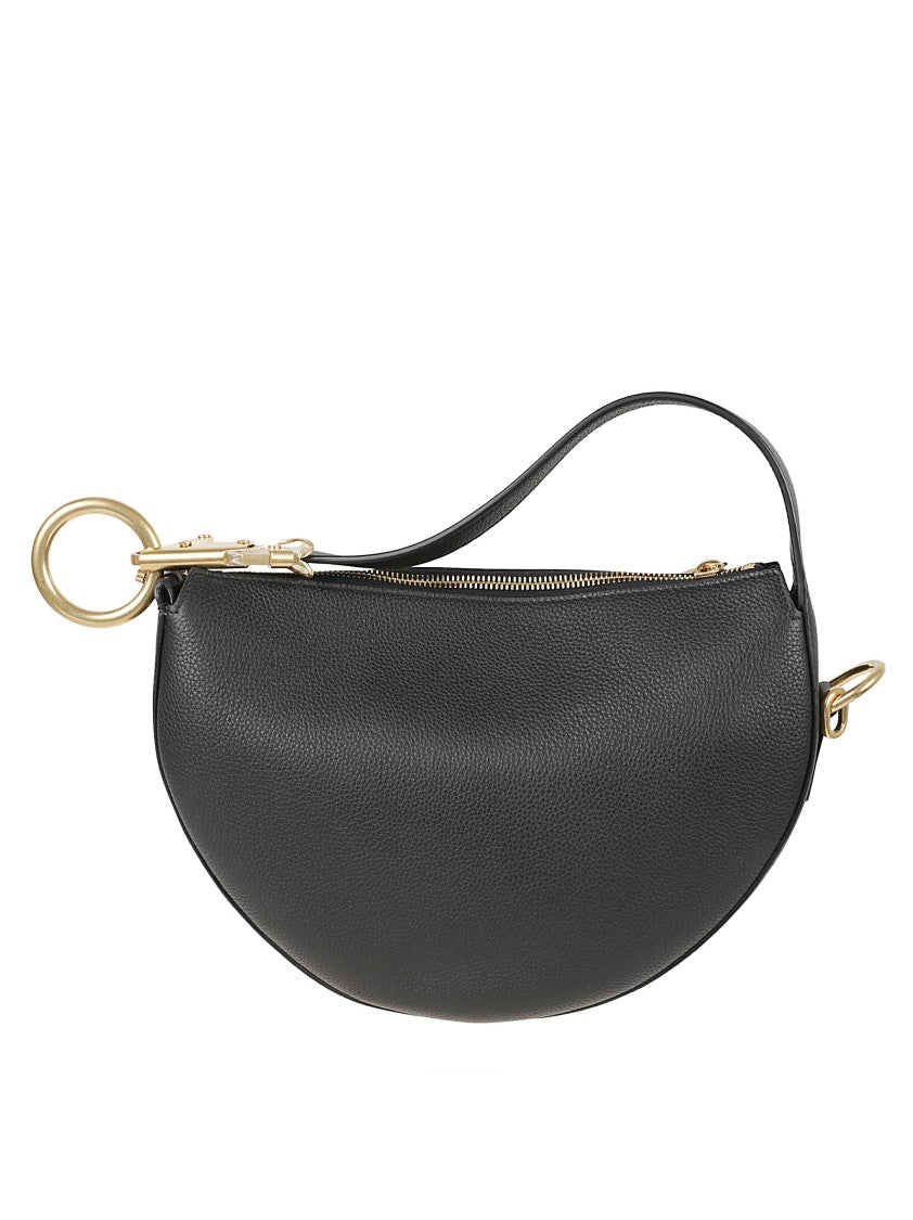 Textured Leather Handbag
